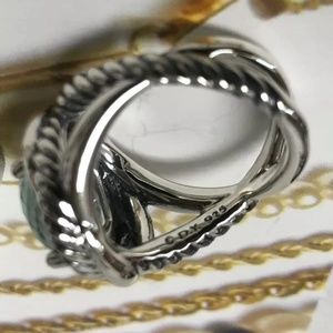David Yurman Jewelry - 🦋David Yurman🦋 Infinity Prasiolite ring size 7 David Yurman Jewelry - 🦋David Yurman🦋 Infinity Prasiolite ring size 7